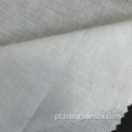 Têxtil de linho de poliéster tingido de cor sólida para roupas